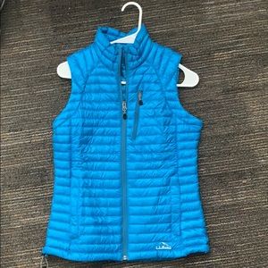 L.L Bean blue vest